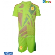 Meksiko Golmanski Gostujuci Dres za djecu Copa America 2024 Kratak Rukav (+ Kratke hlače)